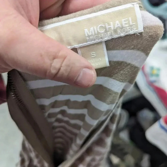 Michael Michael Kors Striped Shirt - Small - Picture 5 of 5